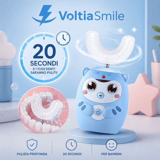 VoltiaSmile Kids™ – Dite addio alle battaglie quotidiane e date il benvenuto al divertimento in 20 secondi.